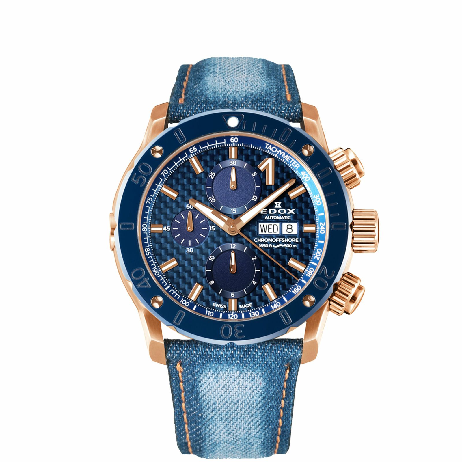 クロノオフショア1 クロノグラフ オートマティック | EDOX Official Site