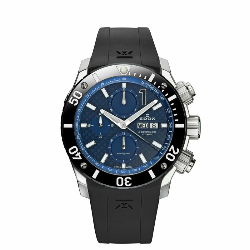 クロノオフショア1 クロノグラフ オートマティック | EDOX Official Site