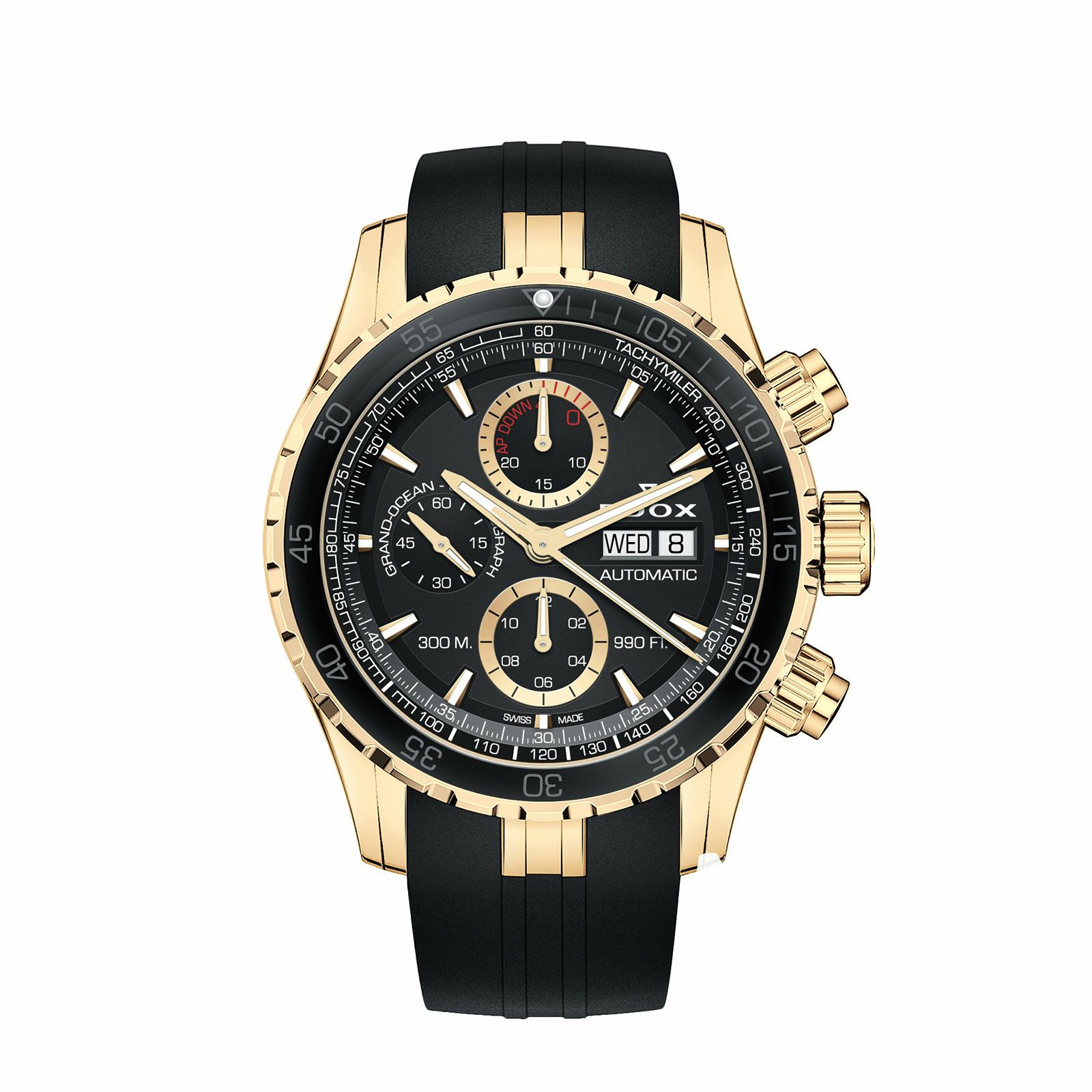 グランドオーシャン クロノグラフ オートマティック | EDOX Official Site 