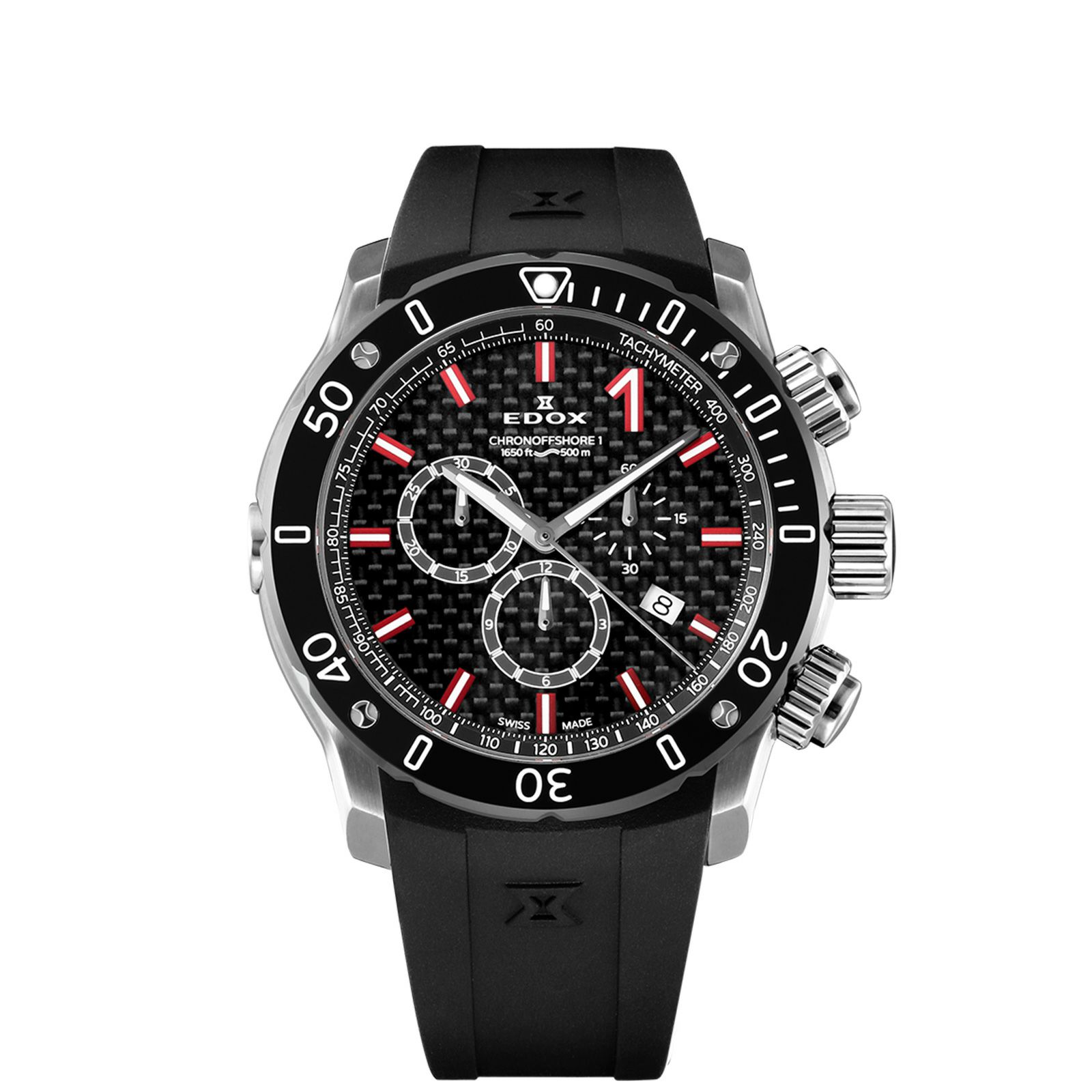 クロノオフショア1 クロノグラフ | EDOX Official Site 