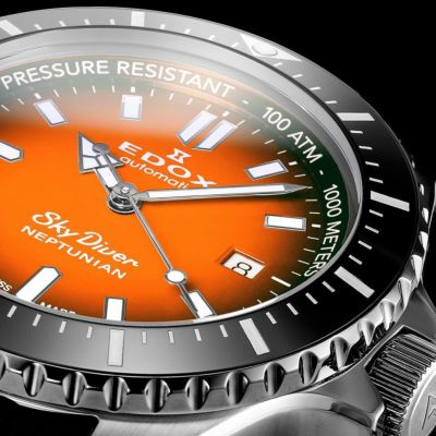 ネプチュニアン オートマティック | EDOX Official Site