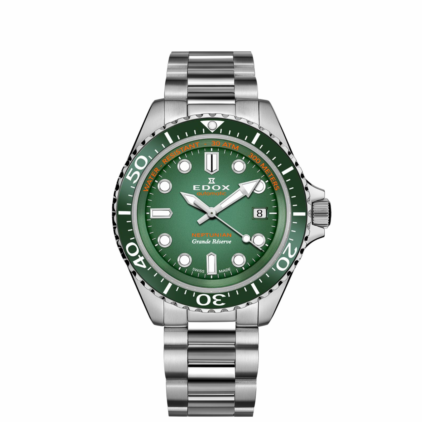 ネプチュニアン グランデ リザーブ デイト オートマティック | EDOX  