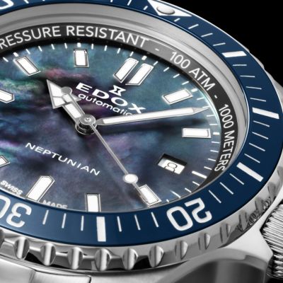 ネプチュニアン オートマティック | EDOX Official Site