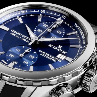 グランドオーシャン クロノグラフ オートマティック | EDOX Official Site